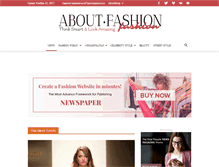 Tablet Screenshot of about-fashion.ru